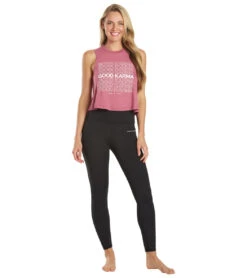 Spiritual Gangster Good Karma Crop Tank Sedona -Pranty Yoga Shop 6592058949675 sedona 4a