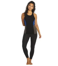 Hyde Shala Tank Black/Cobalt Multi 9 Hyde Shala Tank Black/Cobalt Multi -Pranty Yoga Shop 6595170172971 blackcobaltmulti 4a