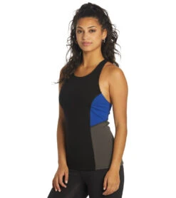 Hyde Shala Tank Black/Cobalt Multi 10 Hyde Shala Tank Black/Cobalt Multi -Pranty Yoga Shop 6595170172971 blackcobaltmulti 5a