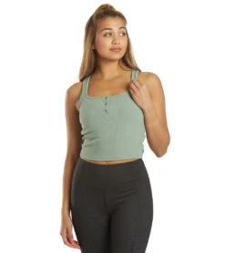 Marika Milly Crop Tank Chinois Green -Pranty Yoga Shop 6603551440939 chinoisgreen