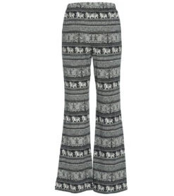 Yak & Yeti Elephant Print Yoga Pants 10 Yak & Yeti Elephant Print Yoga Pants -Pranty Yoga Shop 6604318572587 blackwhite 2a