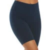 Hard Tail Flat Waist Biker Shorts Past Midnight Blue -Pranty Yoga Shop 6606360641579 pastmidnightblue 2a