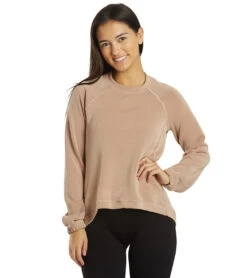 NUX Sleek Sweat Pullover Dune 11 NUX Sleek Sweat Pullover Dune -Pranty Yoga Shop 6611848495147 dune