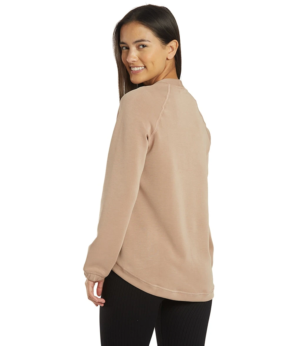 NUX Sleek Sweat Pullover Dune 4 NUX Sleek Sweat Pullover Dune - Image 2