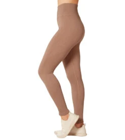 NUX High Waisted Mesa Yoga Leggings Dune