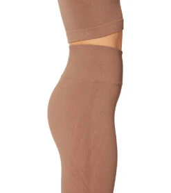 NUX High Waisted Mesa Yoga Leggings Dune -Pranty Yoga Shop 6611849183275 dune 4a