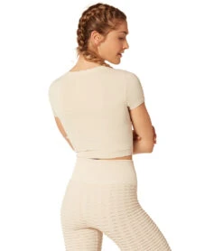 NUX Our Favorite Crop Top Latte -Pranty Yoga Shop 6612023574571 latte 3a