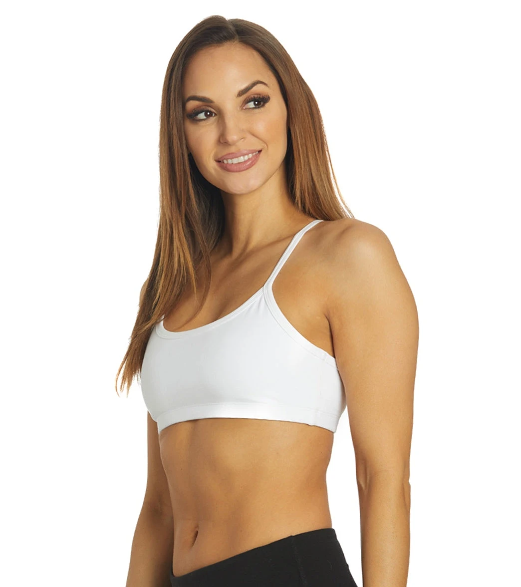 Beyond Yoga Spacedye Slim Racerback Yoga Sports Bra Cloud White 6 Beyond Yoga Spacedye Slim Racerback Yoga Sports Bra Cloud White - Image 4