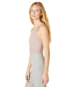 Beyond Yoga Focus Cropped Tank -Pranty Yoga Shop 6612261437483 chai 4a