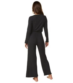 Beyond Yoga So Chic Jumpsuit -Pranty Yoga Shop 6612308721707 black 3a