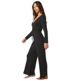 Beyond Yoga So Chic Jumpsuit -Pranty Yoga Shop 6612308721707 black 4a