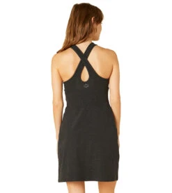 Beyond Yoga Spacedye Under Lock And Key Dress Darkest Night -Pranty Yoga Shop 6612315177003 darkestnight 3a