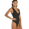 Free People Keep It Sleek Bodysuit Black -Pranty Yoga Shop 6613005205547 black 2a