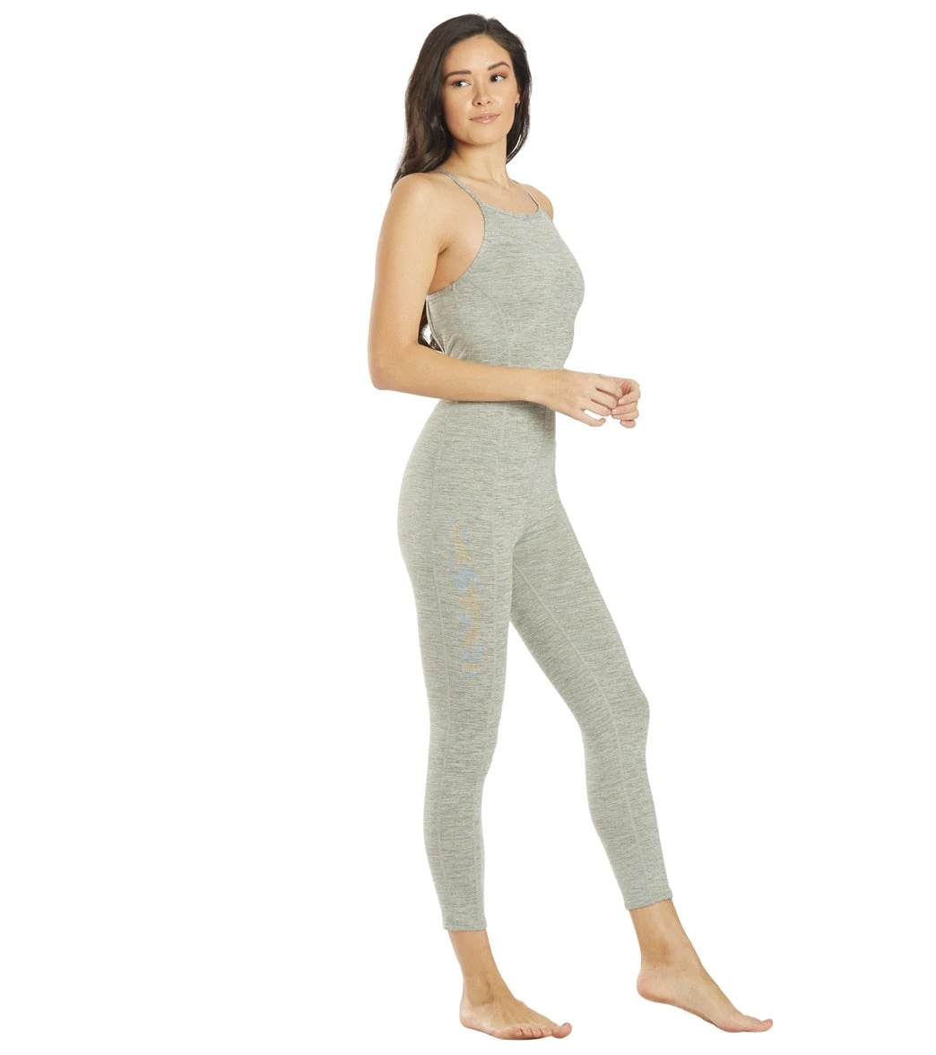 Free People Movement Side To Side Performance Leotard Grey 3 Free People Movement Side To Side Performance Leotard Grey