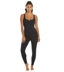 Free People Lose Control Onesie -Pranty Yoga Shop 6619095695403 black