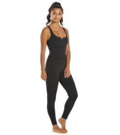 Free People Lose Control Onesie -Pranty Yoga Shop 6619095695403 black 2a