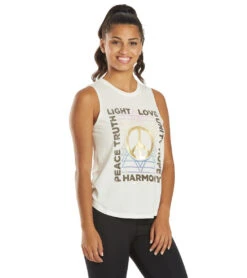 Spiritual Gangster Harmony Muscle Tank -Pranty Yoga Shop 6621244194859 stone 2a