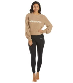 Spiritual Gangster Inner Peace Melody Crew Pullover Camel -Pranty Yoga Shop 6621246029867 camel 4a