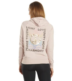 Spiritual Gangster Love Light Pullover Hoodie -Pranty Yoga Shop 6621247143979 rosequartz 3a