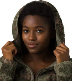 PrAna Polar Escape Half Zip Kale Wildflower -Pranty Yoga Shop 6621248258091 kalewildflower 4a