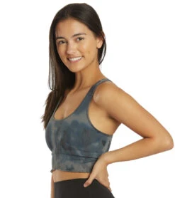Spiritual Gangster Amor Crop Tank Steel Tie Dye -Pranty Yoga Shop 6622378623019 steeltiedye 5a