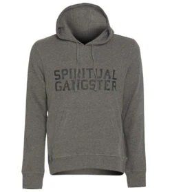 Spiritual Gangster Men's SGV Classic Hoodie Heather Grey -Pranty Yoga Shop 6628745117739 heathergrey