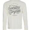 Spiritual Gangster Men's SG Long Sleeve Tee Stone