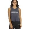 Spiritual Gangster Good Crop Tank -Pranty Yoga Shop 6629892259883 heathernight 1a