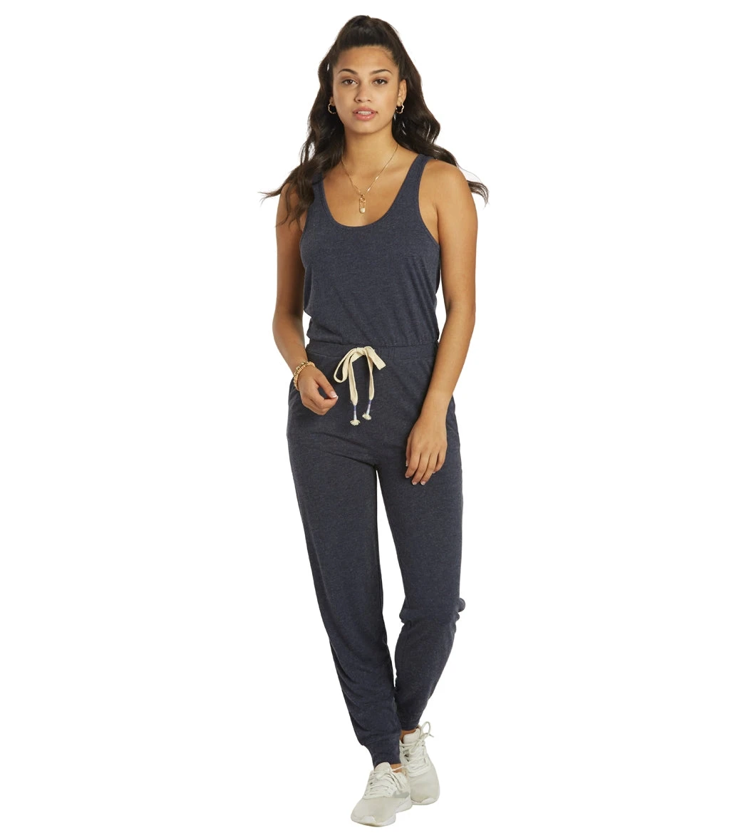 Spiritual Gangster Perfect Lounge Jumpsuit Heather Night 7 Spiritual Gangster Perfect Lounge Jumpsuit Heather Night - Image 5