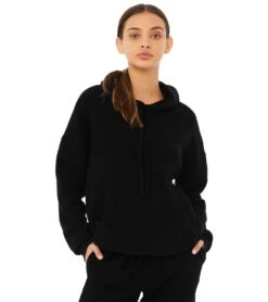Bella + Canvas Sueded Hoodie 11 Bella + Canvas Sueded Hoodie -Pranty Yoga Shop 6646905897003 black