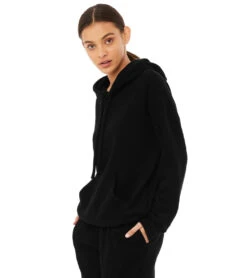 Bella + Canvas Sueded Hoodie 9 Bella + Canvas Sueded Hoodie -Pranty Yoga Shop 6646905897003 black 3a