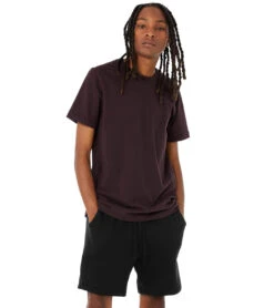 Bella + Canvas Sueded Airlume Crew Tee -Pranty Yoga Shop 6646908223531 java