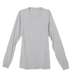 Bella + Canvas Sueded Airlume Long Sleeve Tee Athletic Heather 8 Bella + Canvas Sueded Airlume Long Sleeve Tee Athletic Heather -Pranty Yoga Shop 6646910091307 athleticheather 4a