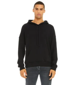 Bella + Canvas DTM Street Hoodie Black -Pranty Yoga Shop 6646910943275 black 1
