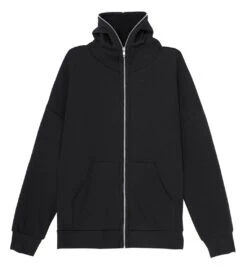 Bella + Canvas Total Zip Hoodie -Pranty Yoga Shop 6646911238187 black 4a