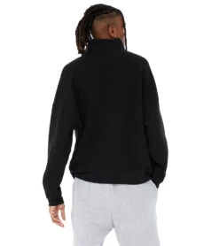 Bella + Canvas 1/2 Zip Sweatshirt -Pranty Yoga Shop 6646911467563 black 3a 1