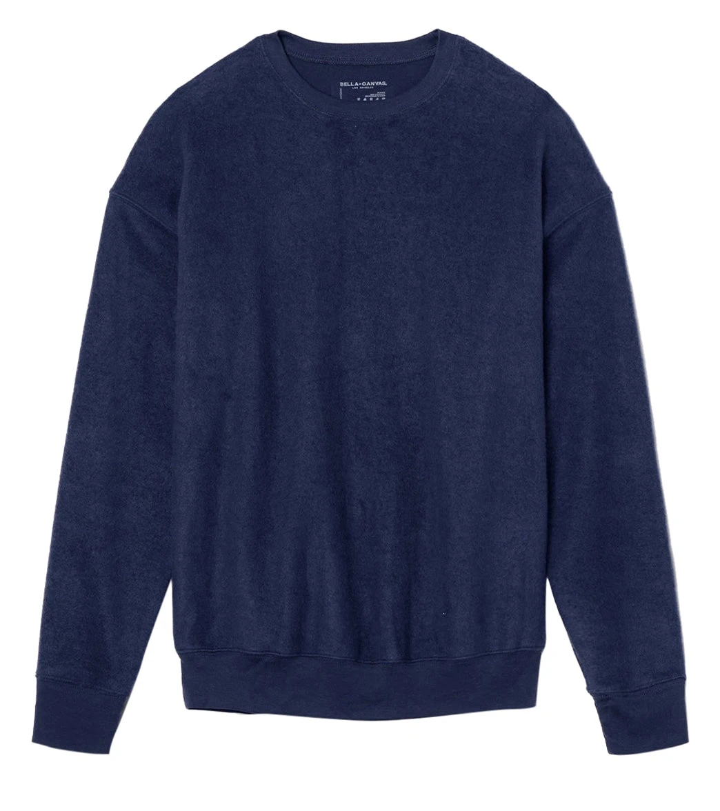 Bella + Canvas Sueded Crew Sweatshirt Ink 5 Bella + Canvas Sueded Crew Sweatshirt Ink - Image 3