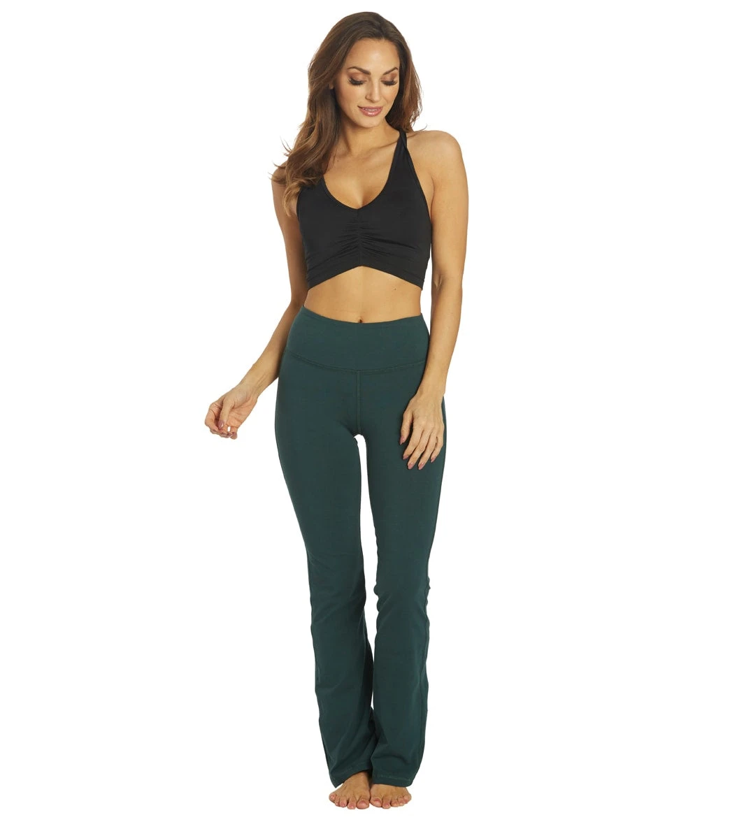 Marika Tummy Control Cotton Yoga Pants Ponderosa Pine 5 Marika Tummy Control Cotton Yoga Pants Ponderosa Pine - Image 3