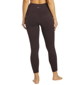 Marika High Waisted Printed Leggings -Pranty Yoga Shop 6653613932587 heatherwildplum 3a