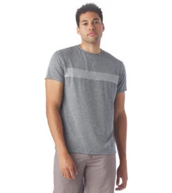 Glyder Ionian Tee Heather Black -Pranty Yoga Shop 6658646933547 heatherblack