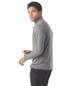 Glyder Tahoe 1/4 Zip -Pranty Yoga Shop 6658648866859 smokegrey 2a
