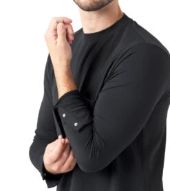 Glyder Victoria Long Sleeve Black -Pranty Yoga Shop 6658649129003 black 5a