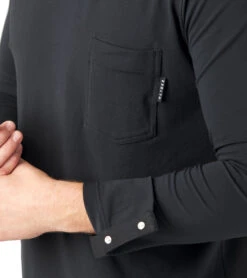 Glyder Victoria Long Sleeve Black -Pranty Yoga Shop 6658649129003 black 6a