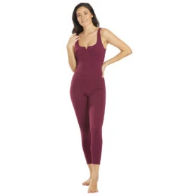 Free People Lose Control Onesie -Pranty Yoga Shop 6672262660139 acai 1a