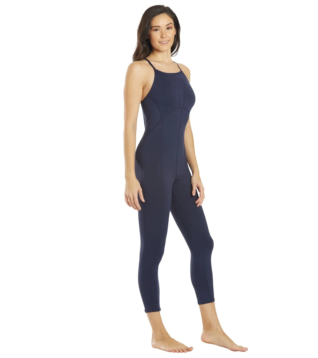 Free People Movement Side To Side Performance Leotard Deepest Navy 3 Free People Movement Side To Side Performance Leotard Deepest Navy