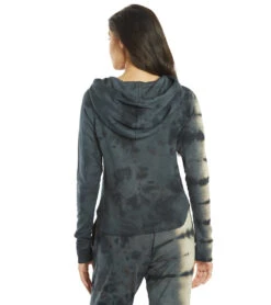 Glyder Rocky Hoodie Black Oatmilk Tie Dye -Pranty Yoga Shop 6672905076779 blackoatmilktiedye 3a
