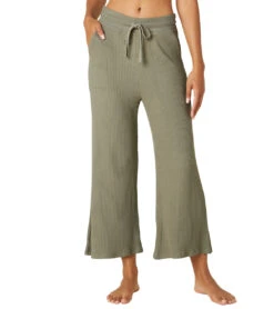 Beyond Yoga Free Flow Wide Leg Cropped Pant Cement -Pranty Yoga Shop 6688186368043 cement