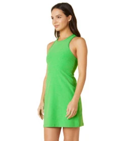 Beyond Yoga Spacedye Under Lock And Key Dress Honeydew Pop Heather