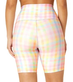 Beyond Yoga High Waisted Biker Short -Pranty Yoga Shop 6688793624619 pastelgingham 3a