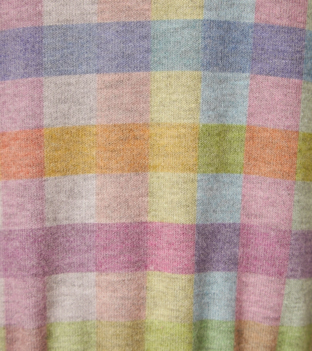 Beyond Yoga Relaxed Raglan Pullover Pastel Gingham 6 Beyond Yoga Relaxed Raglan Pullover Pastel Gingham - Image 4